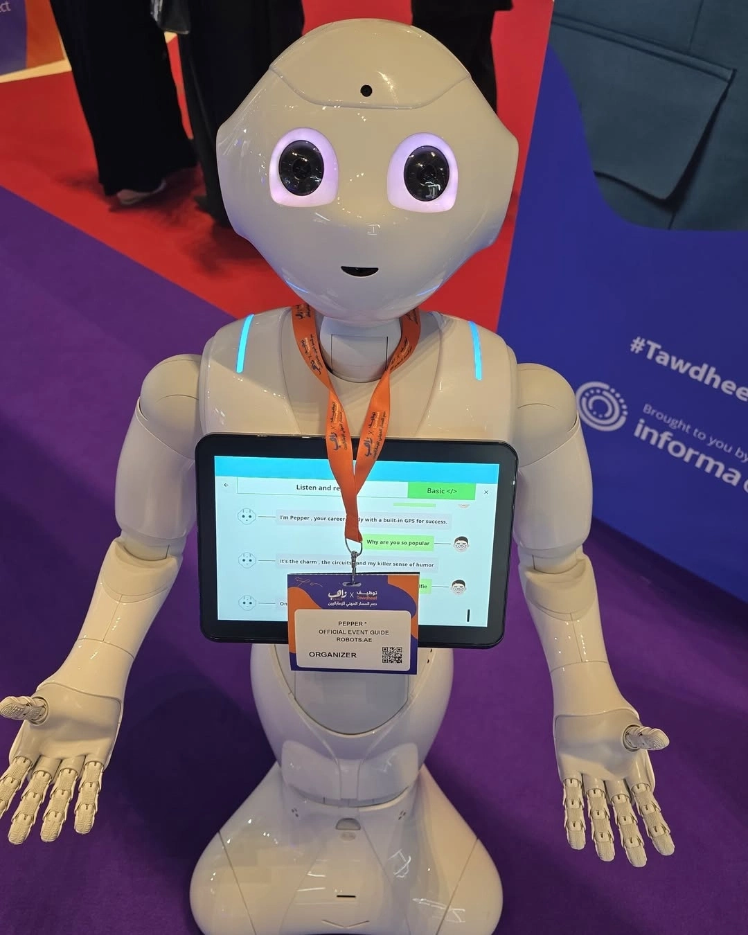 AI Robotics Elevate Visitor Experience At Tawdheef X Zaheb 2024